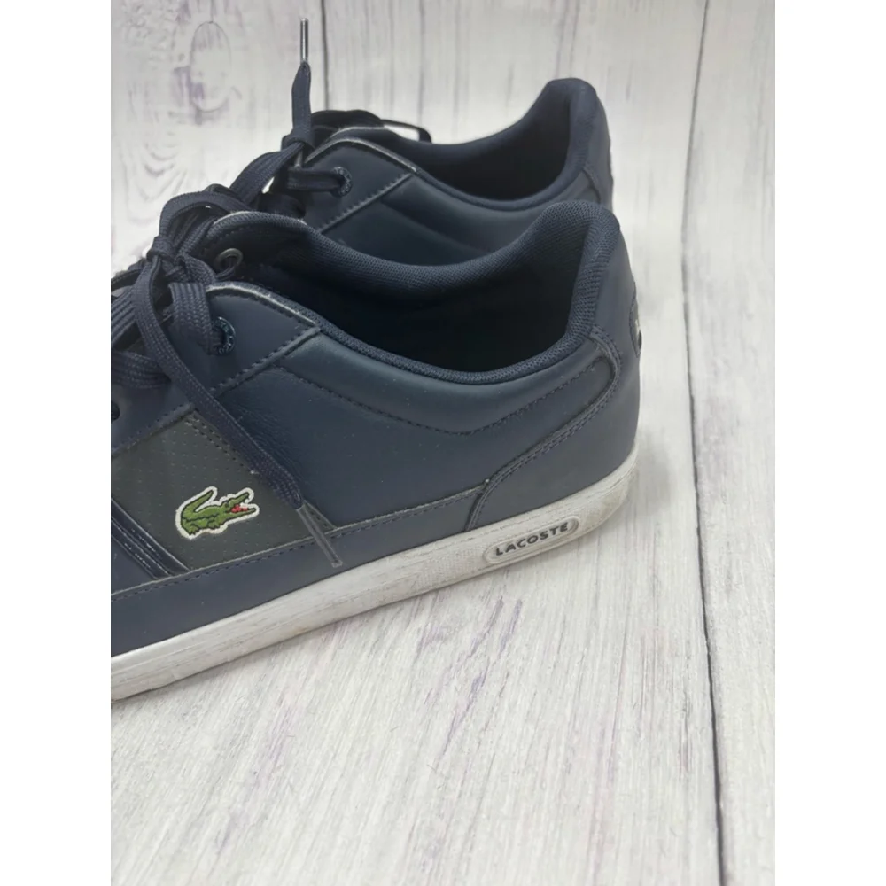 Men's Lacoste Navy Blue Sneakers Size 10.5